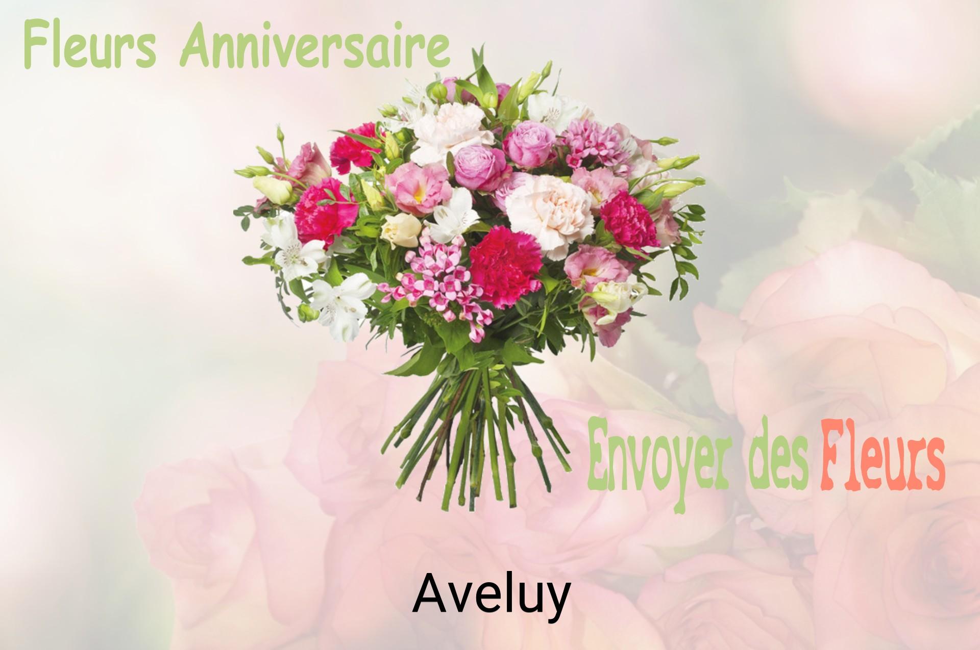 Bouquet de fleurs d’anniversaire livré à Aveluy